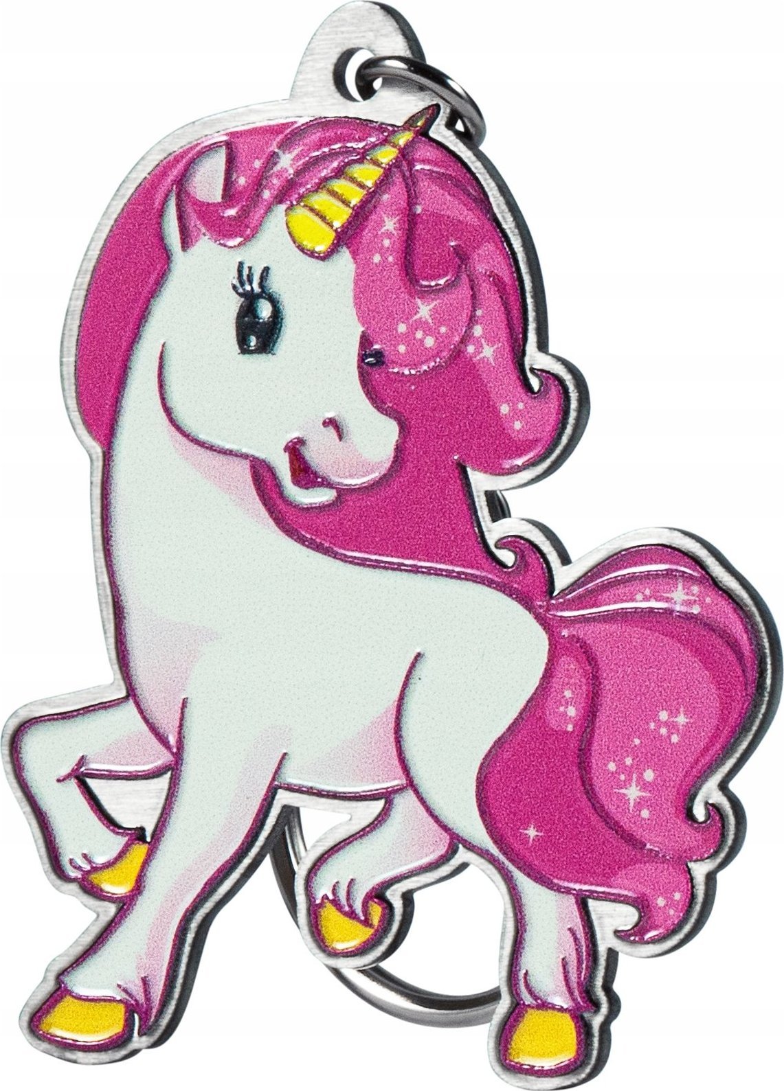 Breloczek Kadax BRELOK ZAWIESZKA DO KLUCZY DZIEWCZYNKA JEDNOROŻEC