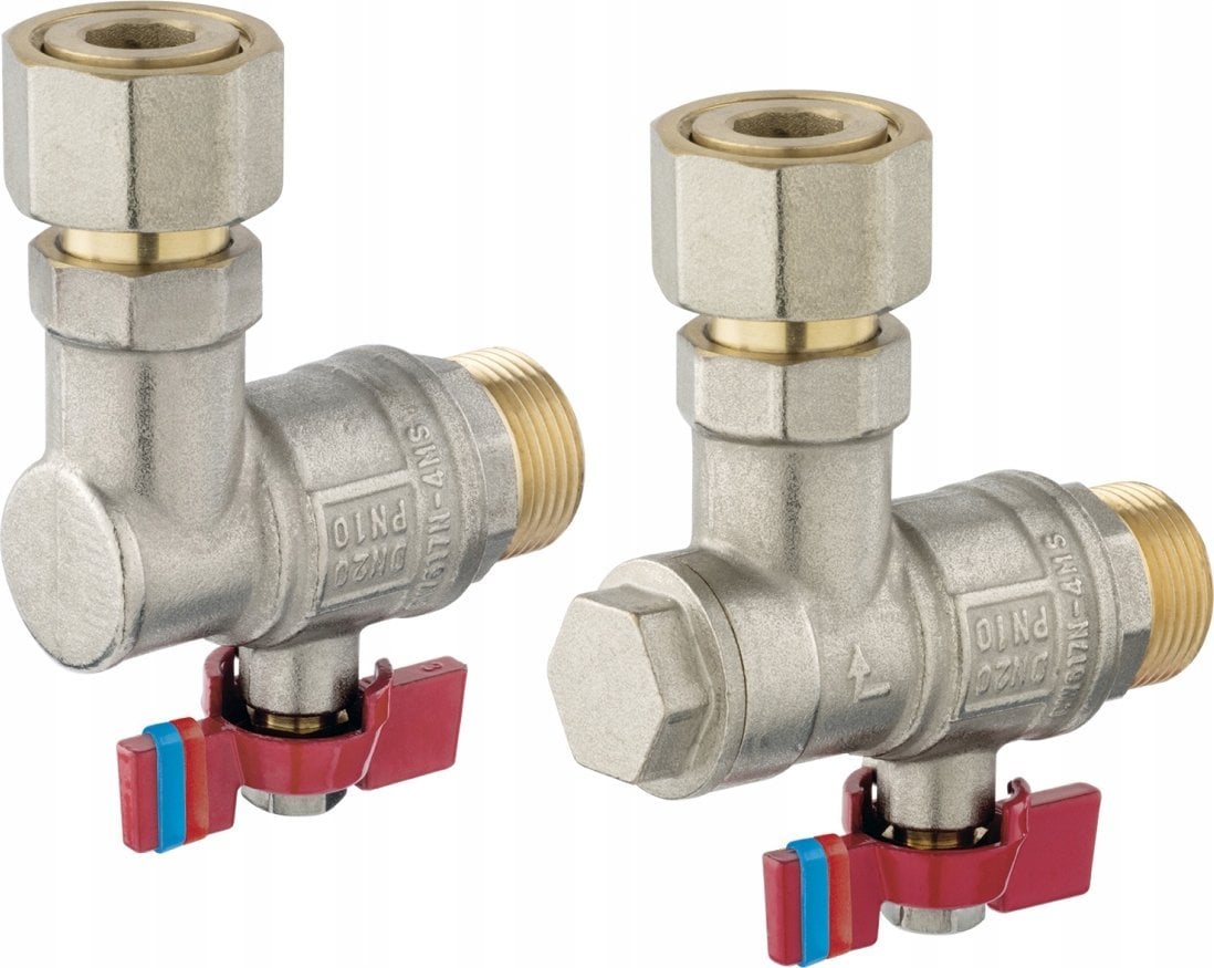 Ferro Zestaw zaworów kątowych pod kocioł 1-funkcyjny