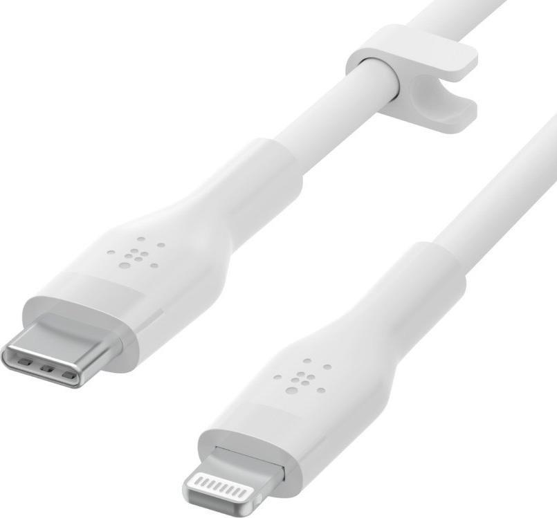 Kabel USB Belkin USB-C - Lightning 2 m Biały (CAA009BT2MWH)