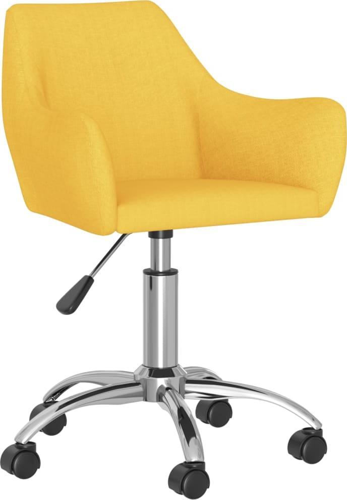 Krzesło biurowe vidaXL 3090272 4 szt. Żółte