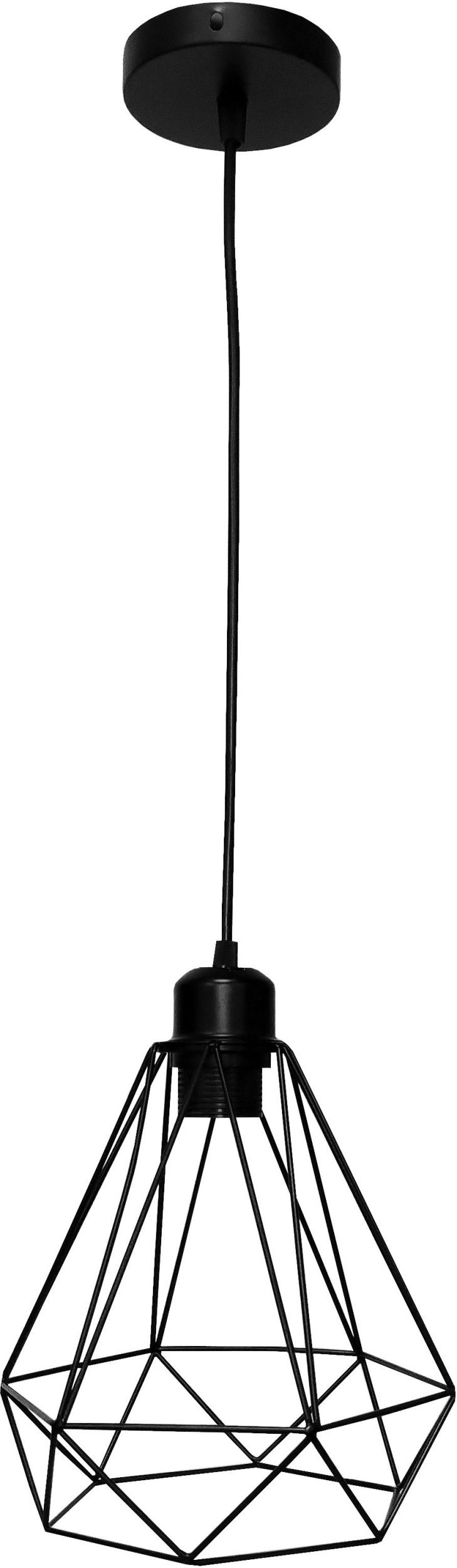 Lampa sufitowa metalowa loft retro wisząca AT6-1SZ-Black