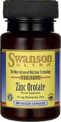 Swanson Swanson - Cynk Orotate, 60 vkaps