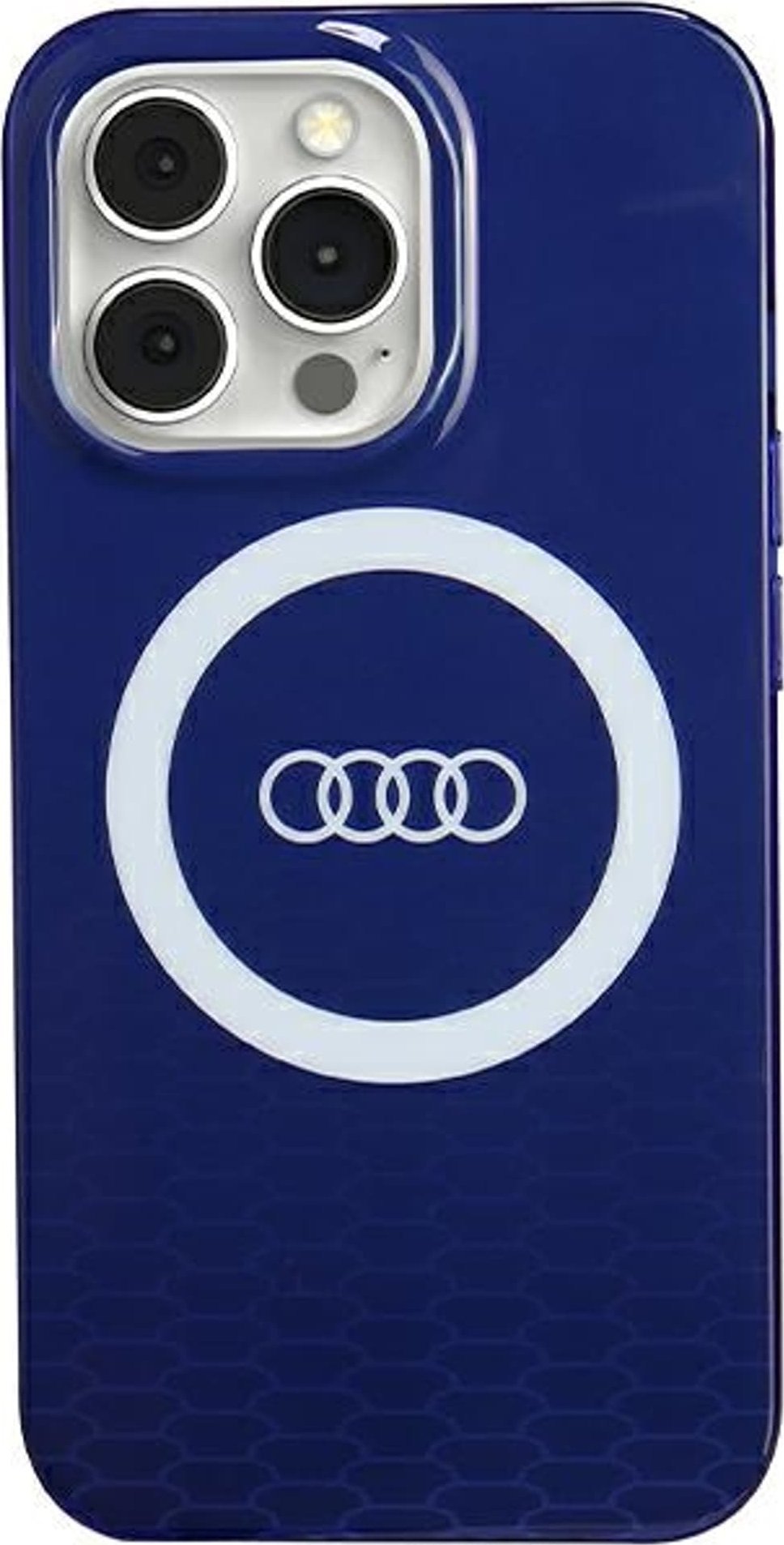 Audi Audi IML Big Logo MagSafe Case iPhone 13 Pro / 13 6.1" niebieski/navy blue hardcase AU-IMLMIP13P-Q5/D2-BE