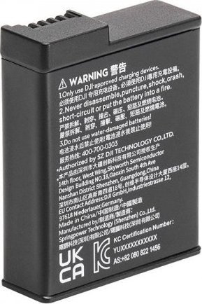 DJI Akumulator bateria Osmo Action 3