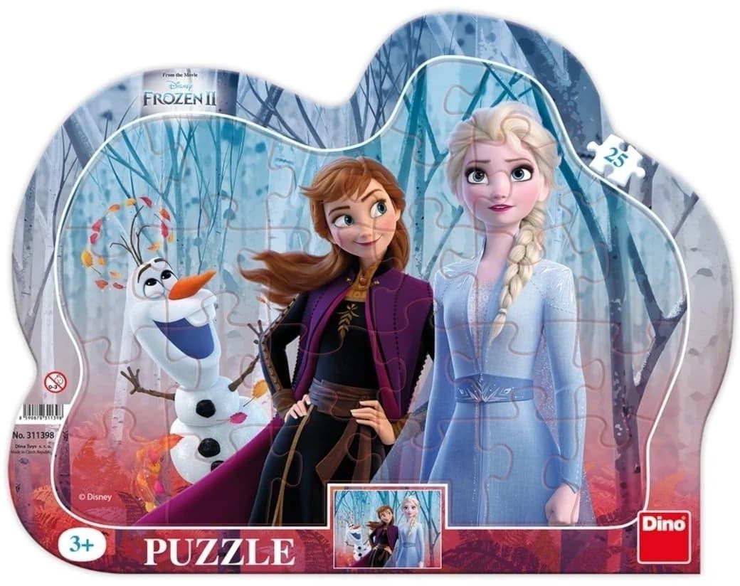 Puzzle 25 ramkowe Kraina Lodu Frozen II Przyjaciel