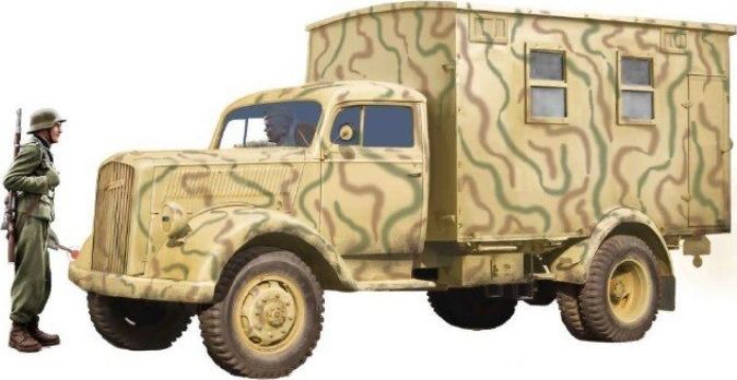 Italeri Model plastikowy Opel Blitz Radio Truck