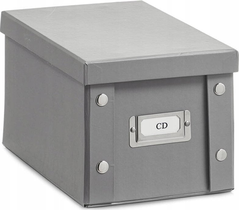 Zeller Kartonowe pudełko z pokrywką, 16,5 x 28 x 15 cm