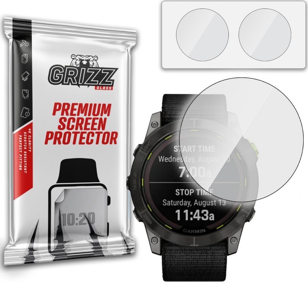 GrizzGlass Szkło hybrydowe Grizz Garmin Enduro 2 51mm