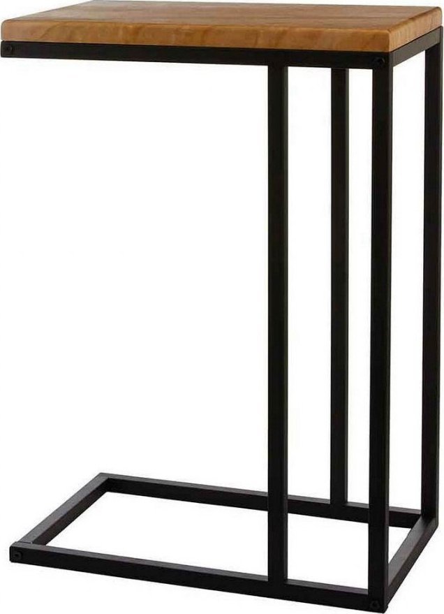 Mica Decorations Stolik Mica Decorations Oskar Drewno Strana Czarny (66 x 46 x 30 cm)