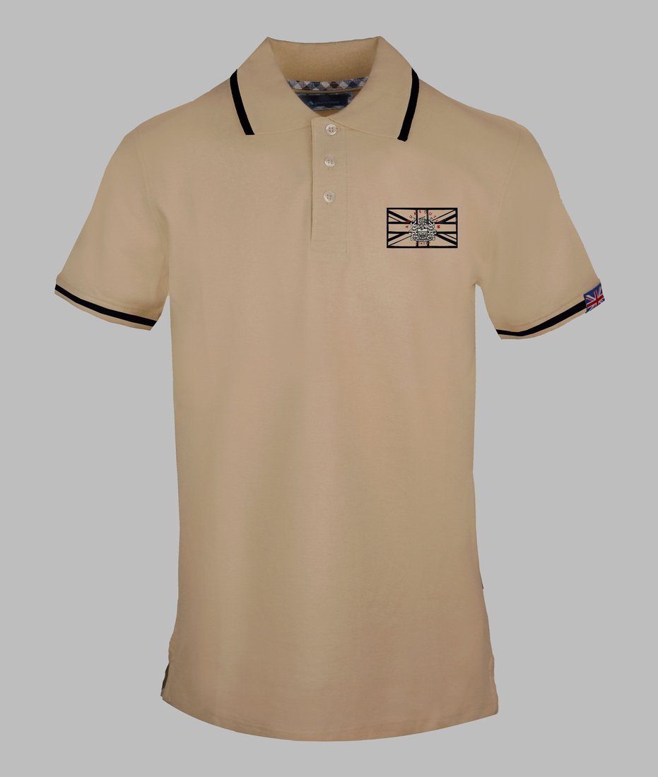 Aquascutum Koszulki polo marki Aquascutum model P00823 kolor Brązowy. Odzież męska. Sezon: Wiosna/Lato 2XL