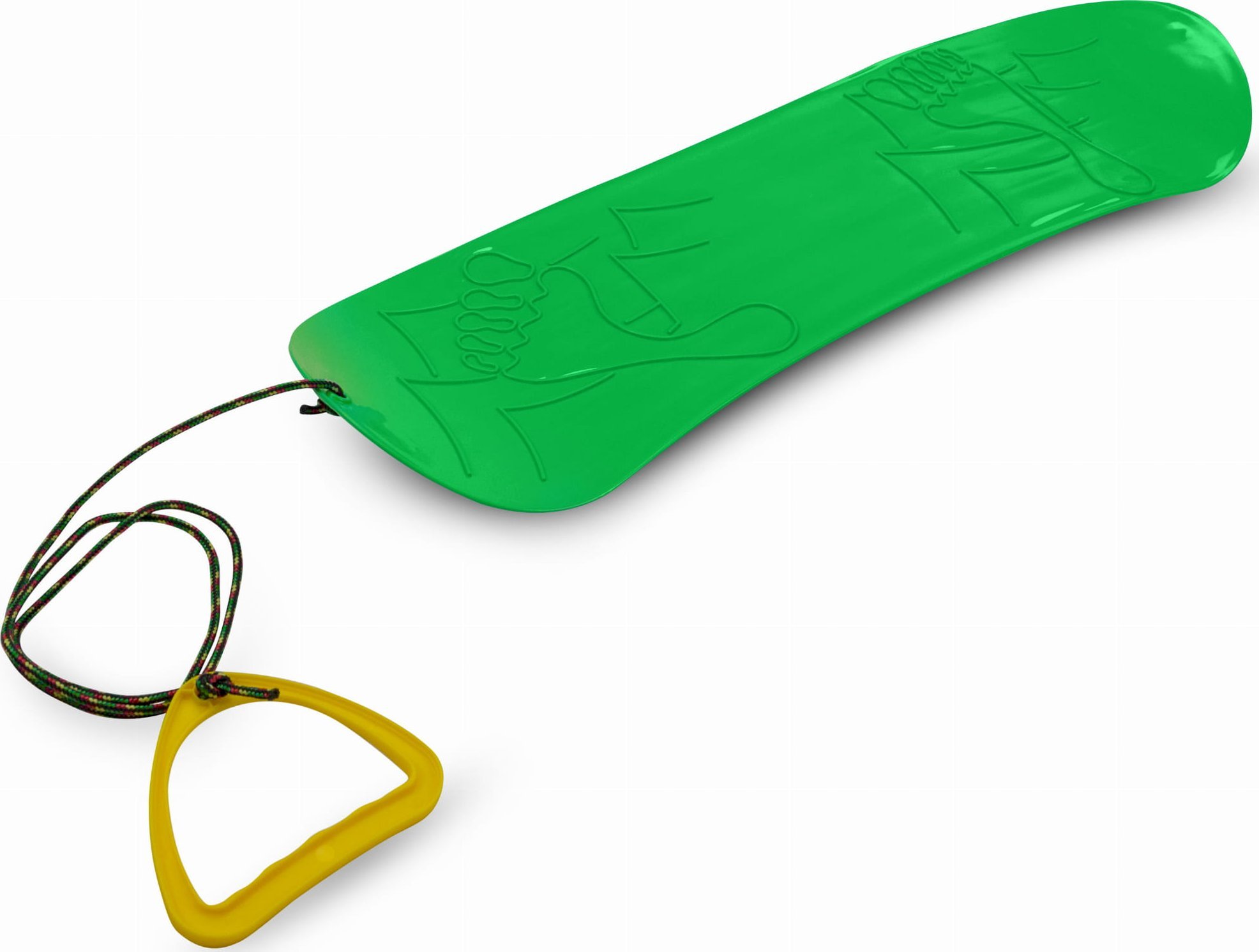PrimeGarden Ślizg SNOWBOARD S zielony