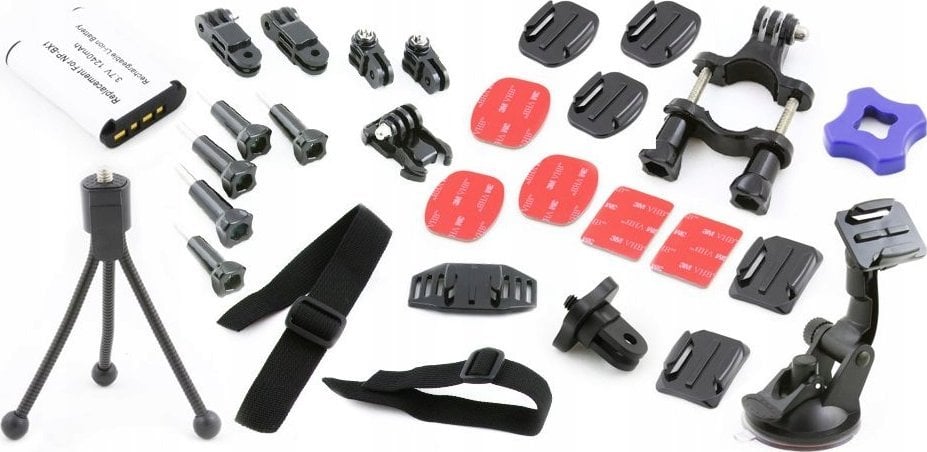 Xrec Zestaw Akumulator Do Sony Action Cam Hdr As10 / As15 / As20 / As30 / As30v / As100v