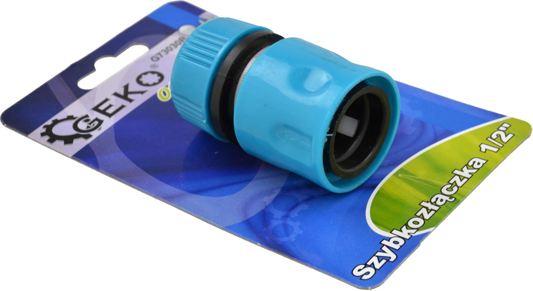 Geko Szybkozłączka 1/2"/blister BLUE LINE (200)