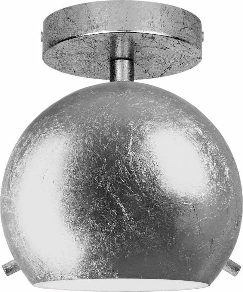 Lampa sufitowa Sotto Luce LAMPA sufitowa MYOO 5902429630538 Sotto Luce szklana OPRAWA loftowa kula srebrna