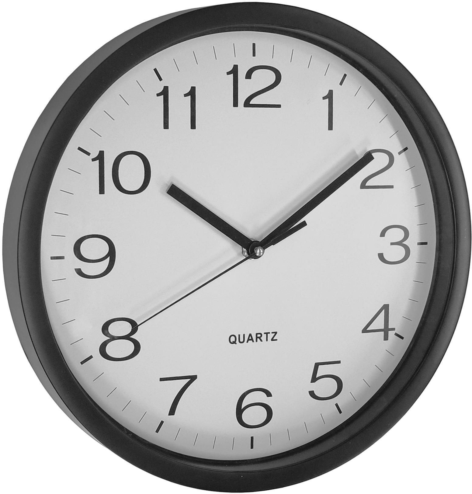 ASI COLLECTION Wall clock O 31cm black 24306031