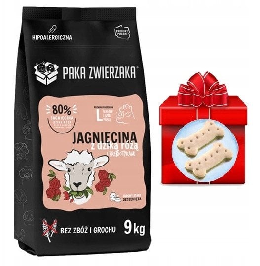 Paka Zwierzaka Seventh Heaven Jagnięcina i dzika róża PUPPY "L" 9kg