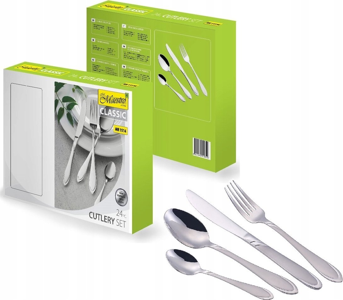 Maestro Zestaw sztucców MAESTRO MR-1514-24 24 elementy