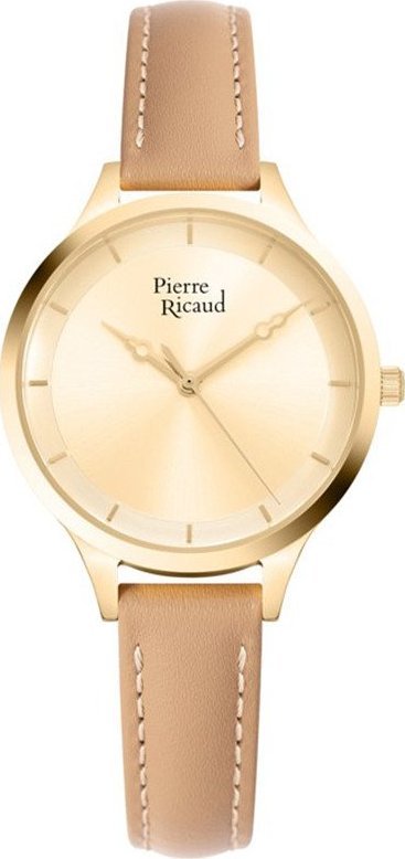 Zegarek Pierre Ricaud Zegarek damski Pierre Ricaud P21015.1V11Q beżowy