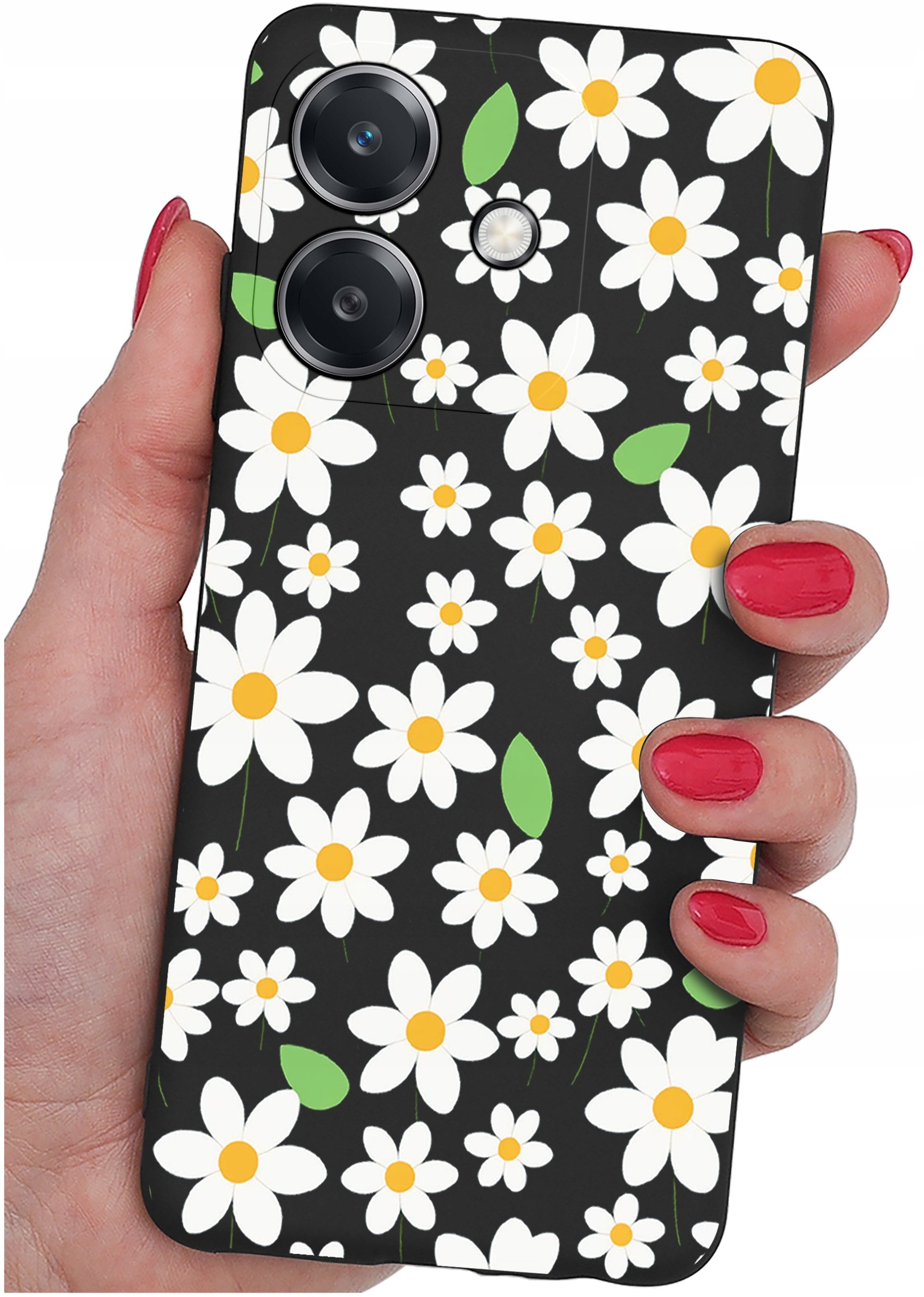 Etui do Oppo A40 | A40M | WZORY | SILIKONOWE MATT SZKŁO 9H