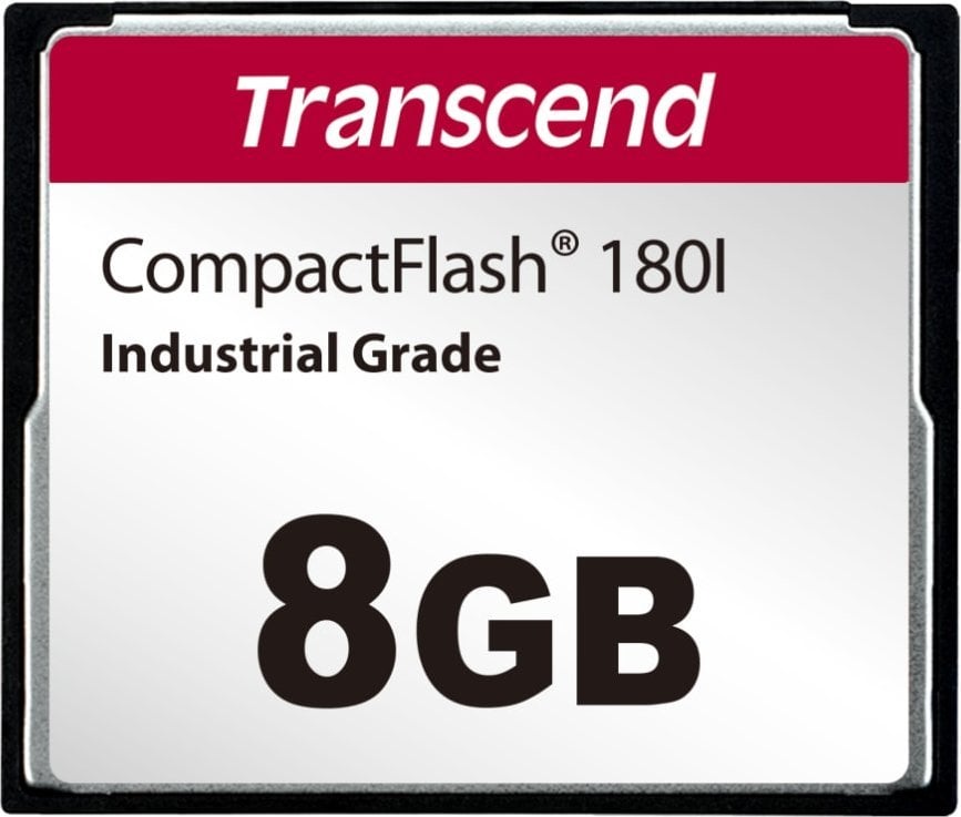 Karta Transcend CF180I Compact Flash 8 GB (TS8GCF180I)