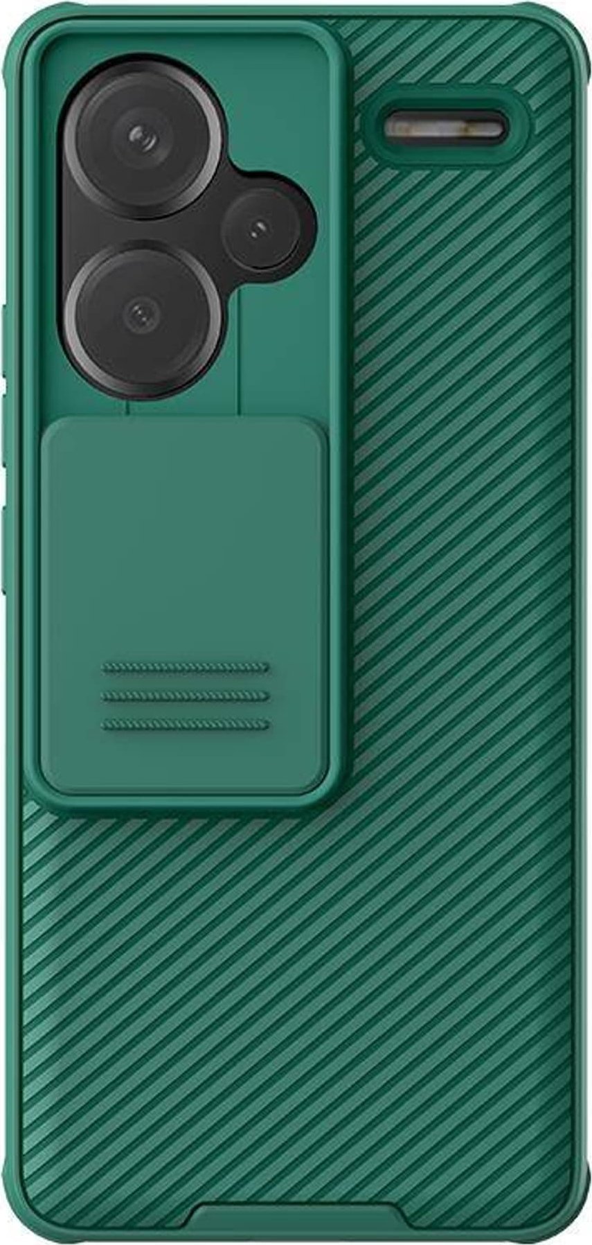 Nillkin Etui Nillkin CamShield Pro Xiaomi Redmi Note 13 Pro+ Plus 5G Deep Green / Zielony