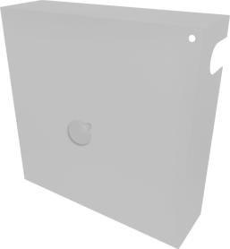 Alantec Obudowa stelażu zapasu kabla 40x40cm, kolor szary (FOOZK-40-B)