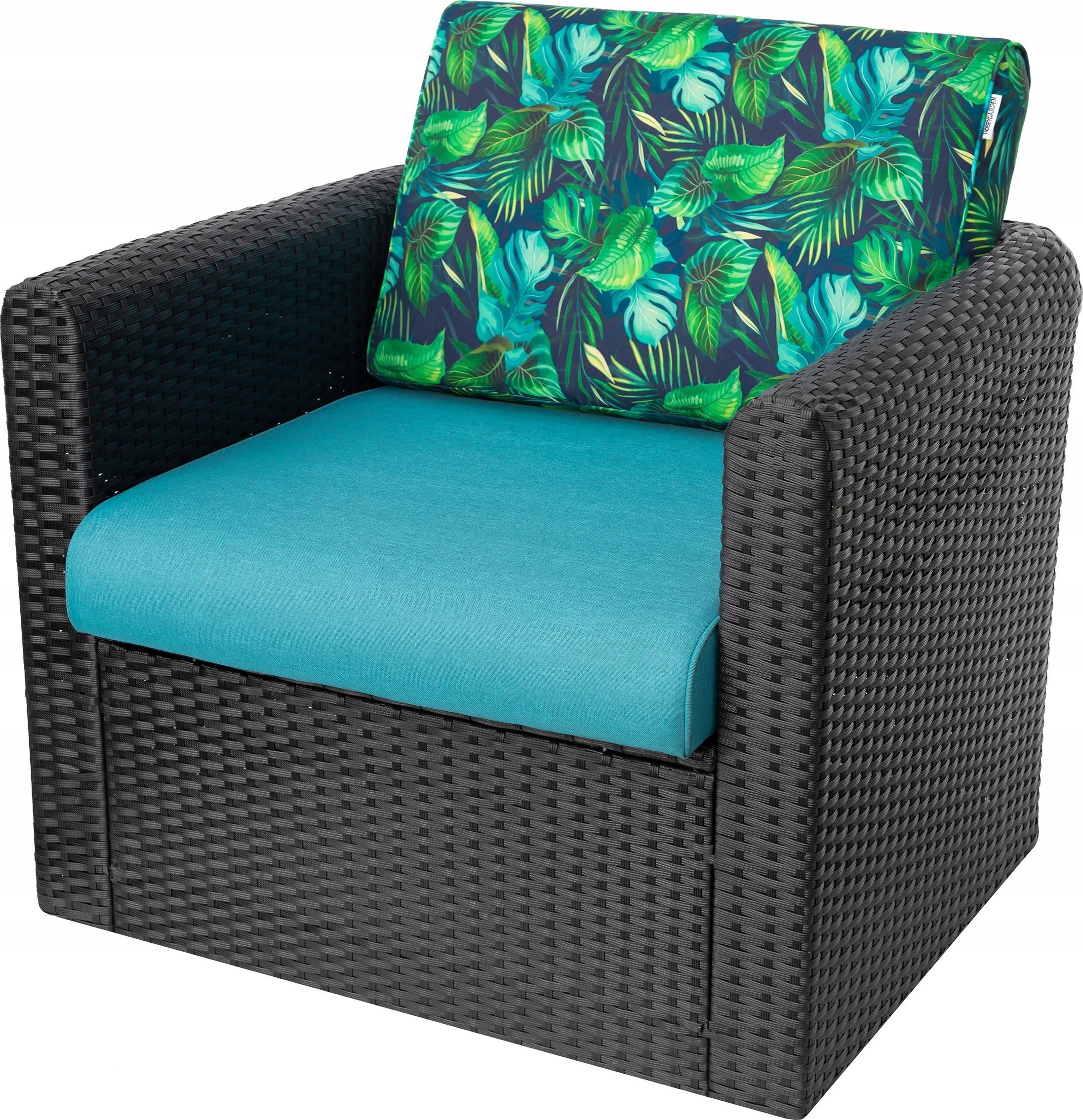 Hobbygarden R3 PODUSZKA NEL NIEBIESKI + NIEBIESKIE LIŚCIE