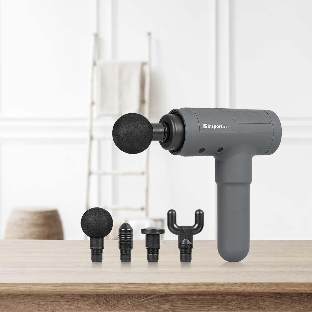 Masażer inSPORTline Wielofunkcyjny pistolet do masażu inSPORTline Bitigo masażer