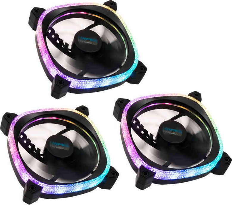 Wentylator Lamptron Diamond+ ARGB 3-pack (LAMP-DAP02)