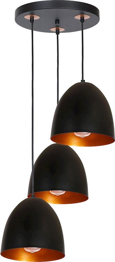 Lampa wisząca Milagro VEGAS nowoczesna czarny (MLP5589)