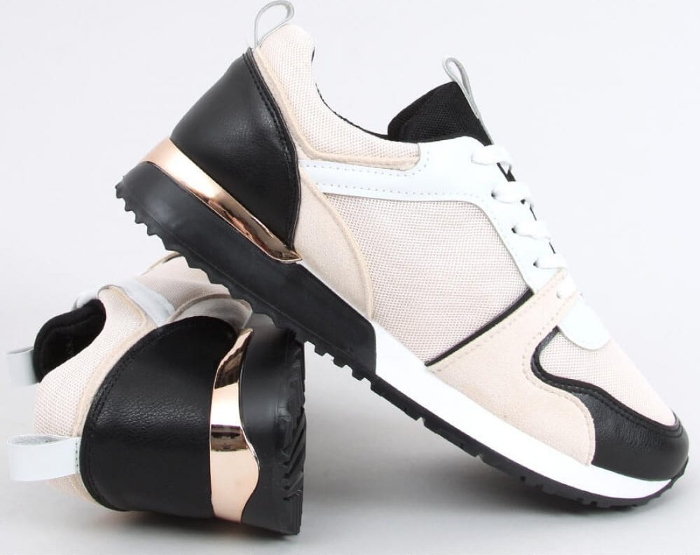 Inello Buty sportowe MONTSE BLACK/BEIGE