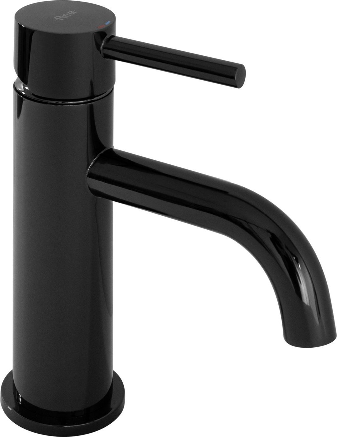 Bateria umywalkowa Rea Bateria umywalkowa Rea Lungo czarna metaliczna Niska