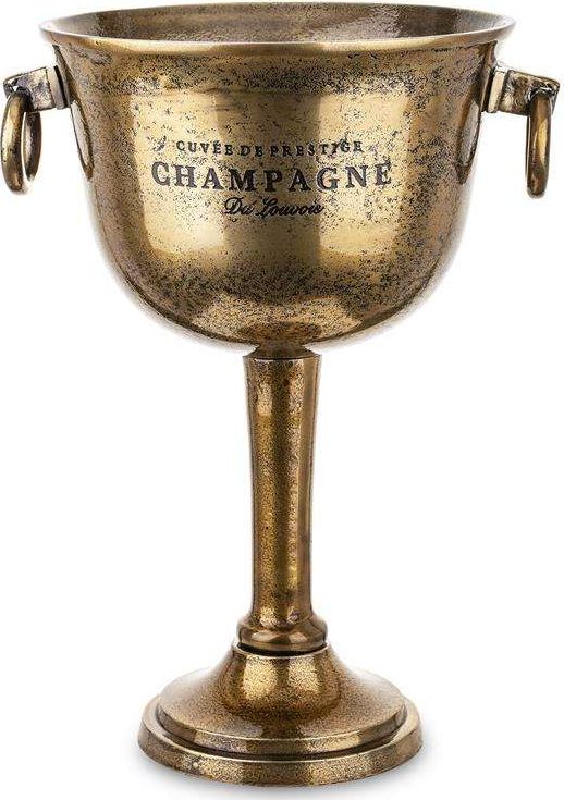 Art-Pol Cooler Wiaderko Do Szampana Złoty Metalowy H:48 cm