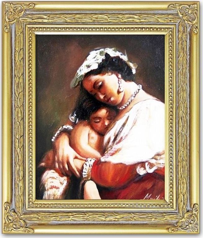 GO-BI Obraz Inni ręcznie malowany 27x32cm uniwersalny