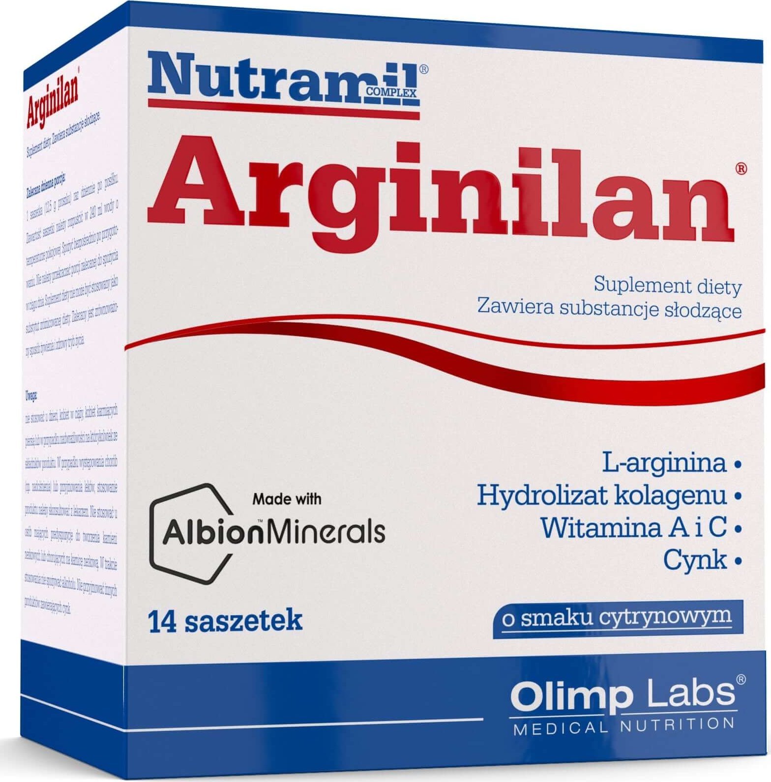 Olimp Arginilan - 14 Saszetek-cytryna