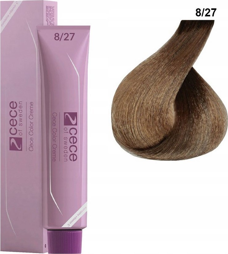 Cece Farba do włosów CeCe Color Creme 8/27 Extra Jasny Perłowy Blond