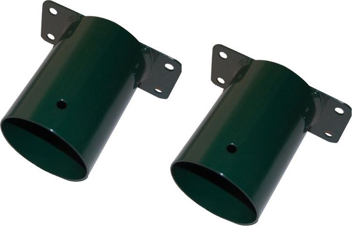 Just Fun ZESTAW łączników ściennych 100mm 2SZT. ZIELONY