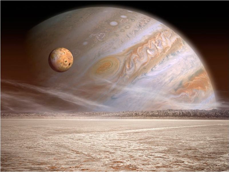 DecoNest Fototapeta - Mała i duża planeta - 300X231