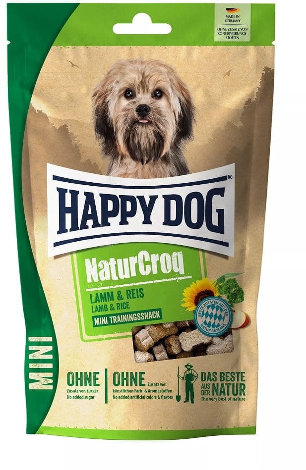 NaturCroq Mini Snack Lamb&Rice, przysmak, dla psów, jagnięcina i ryż, 100g