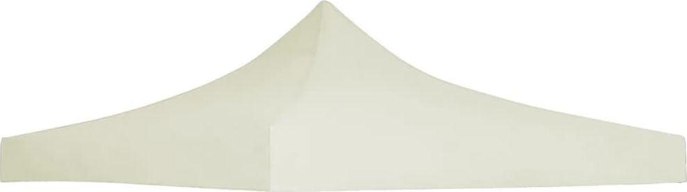 vidaXL Dach namiotu imprezowego, 3 x 3 m, kremowy