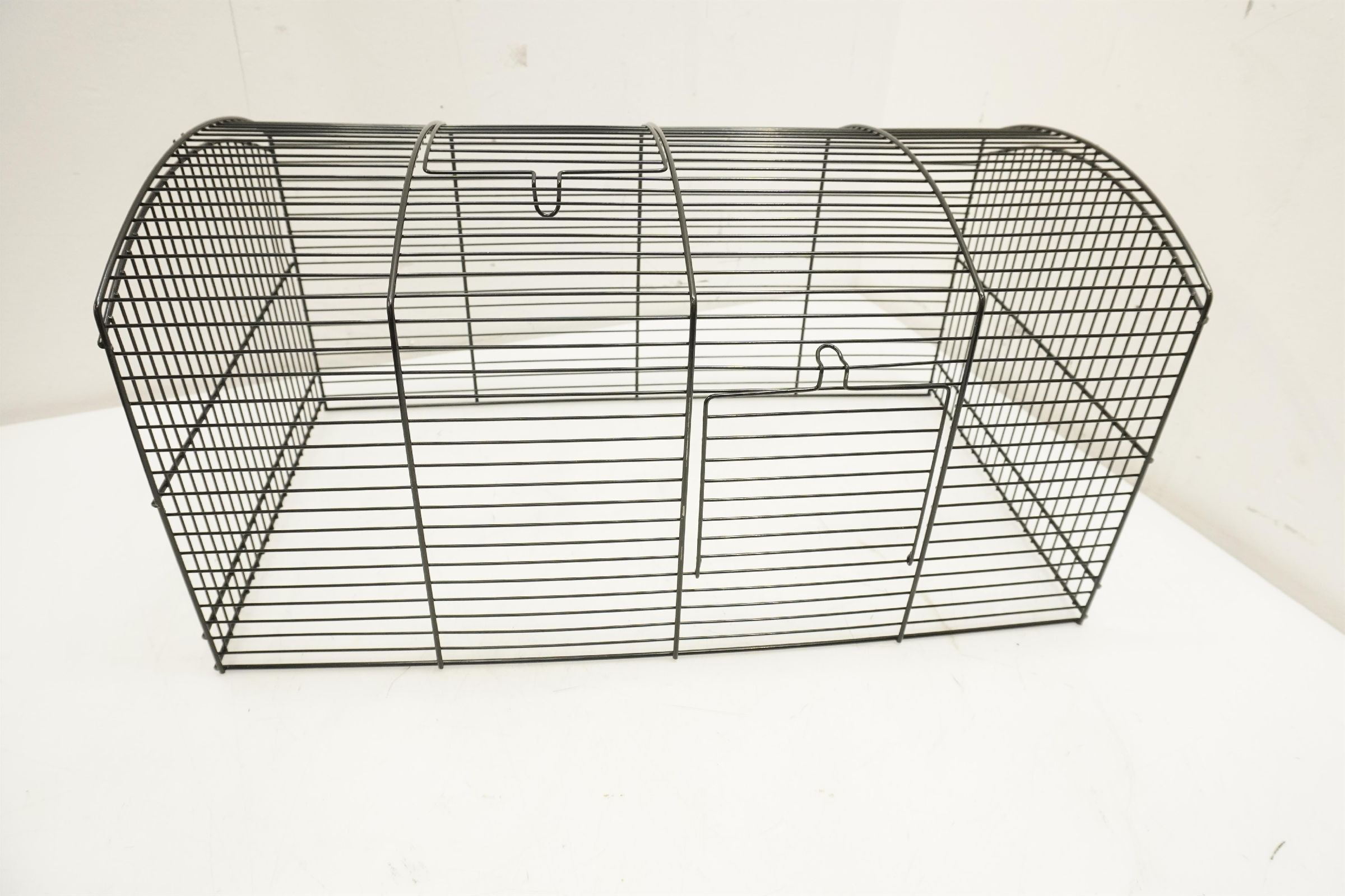 Zolux Klatka Neo Panas czarna mała ze szklaną kuwetą [outlet]