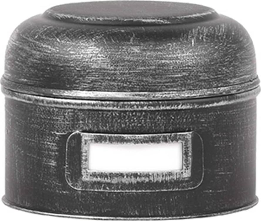 LABEL51 LABEL51 Pojemnik, 13x13x10 cm, S, antyczna czerń