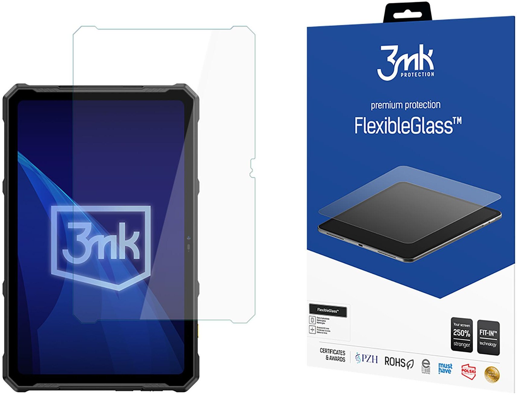 ULEFONE ARMOR PAD 4 ULTRA / PAD 4 ULTRA THERMAL - UP TO 13 3MK FLEXIBLEGLASS