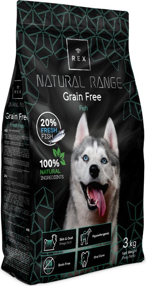 Triton Rex Natural Range Grain Free Fish 3kg