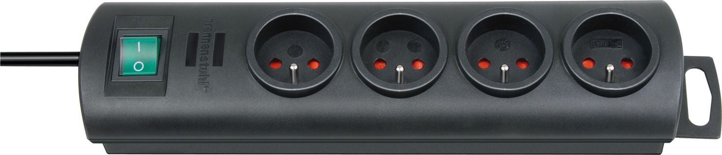 Listwa zasilająca Brennenstuhl Primera-Line 4 gniazda 1.5 m czarna (1411970000)