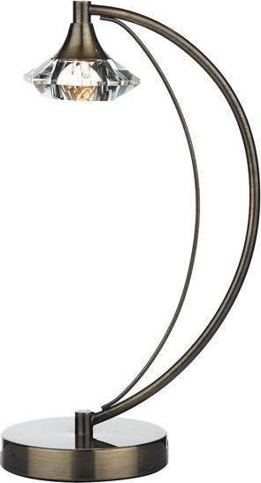 Lampa stołowa DAR LUTHERLampa Stołowa Motyw Kryształowy Szkło