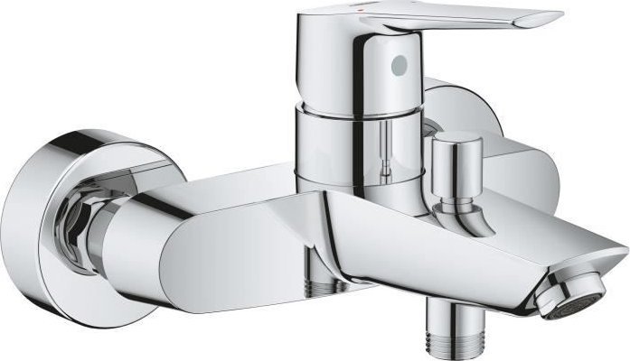 Bateria wannowa Grohe GROHE - Jednouchwytowa bateria wannowo-natryskowa - nascienna