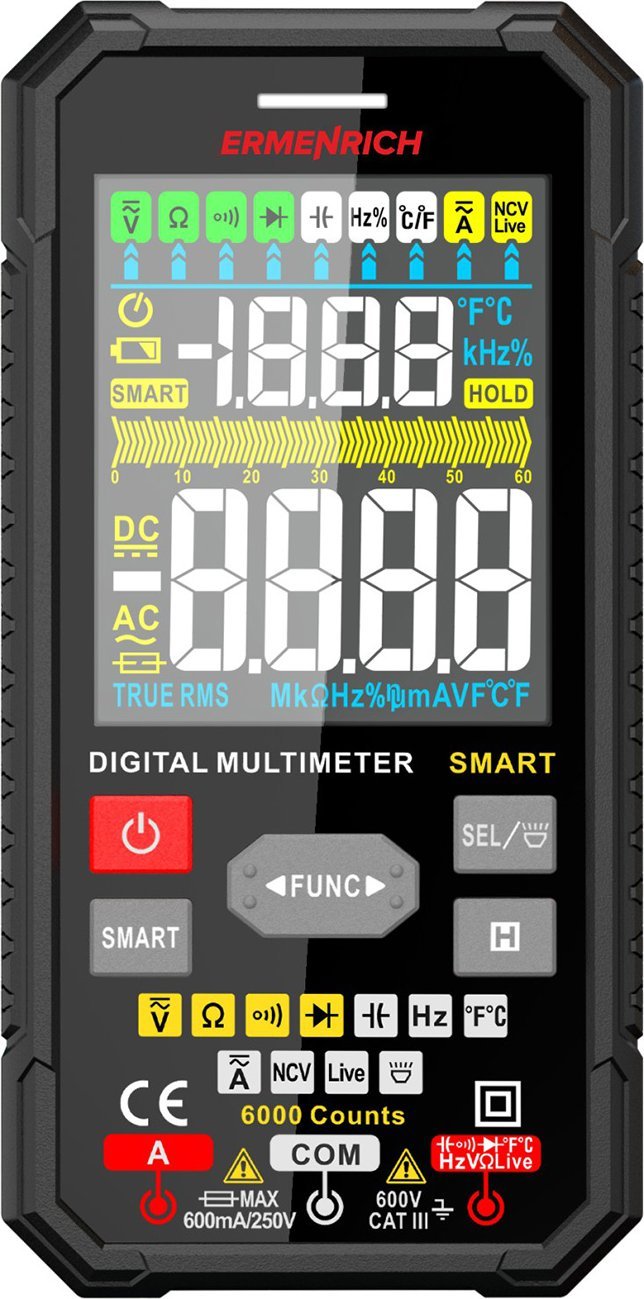Ermenrich Uniwersalny miernik cyfrowy Ermenrich Zing TC27