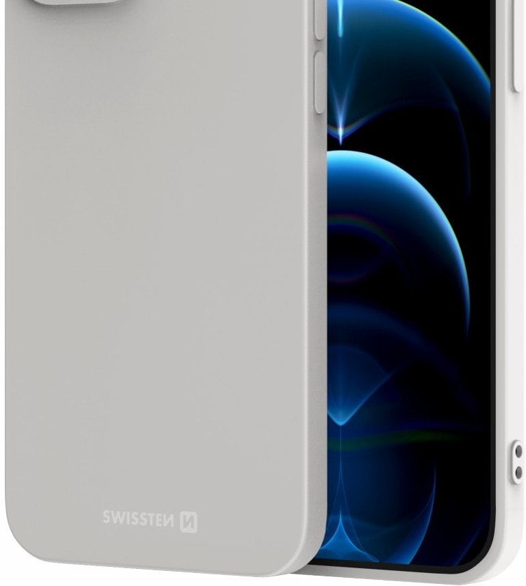Swissten Soft Joy Case for iPhone 14 Plus - Stone Grey