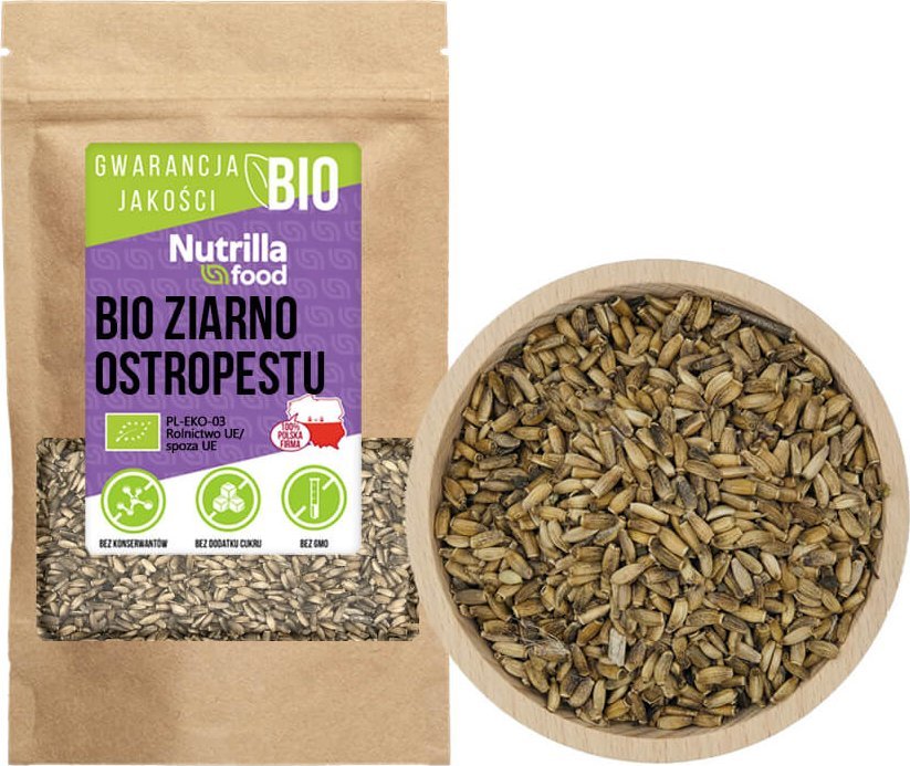 Nutrilla Ostropest plamisty ziarno 300g BIO